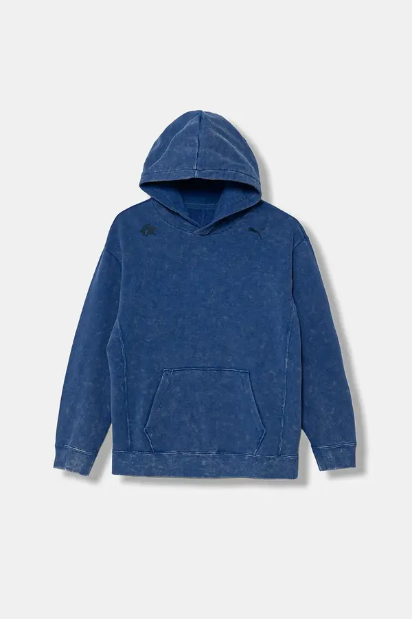 Puma Otroški bombažen pulover Puma PUMA X SONIC Relaxed Graphic Hoodie TR