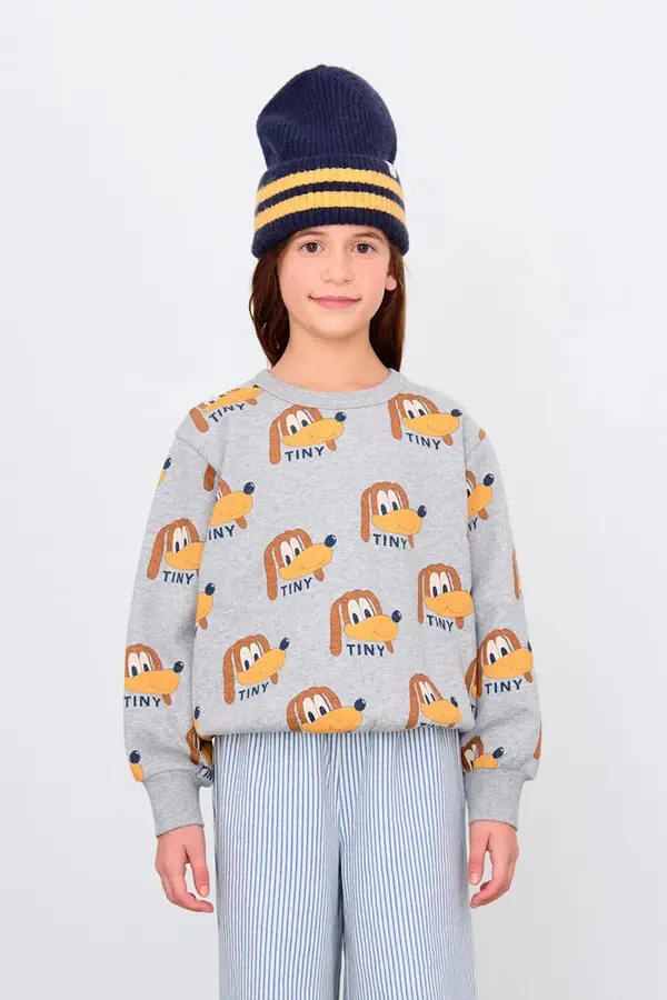 Tinycottons Otroški bombažen pulover Tinycottons DOGS SWEATSHIRT