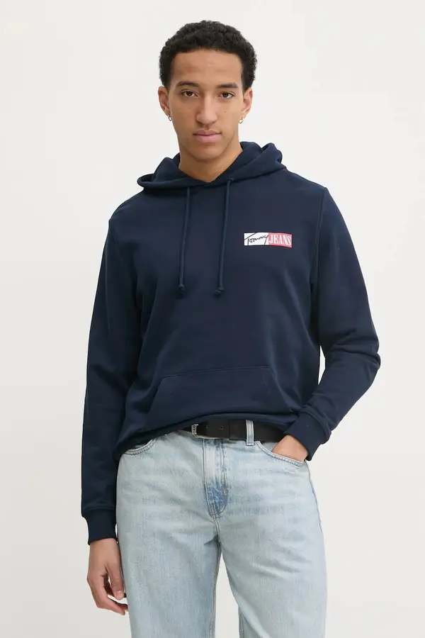 Tommy Jeans Otroški bombažen pulover Tommy Jeans