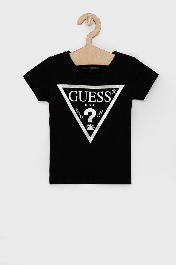 Guess Otroški bombažen t-shirt Guess