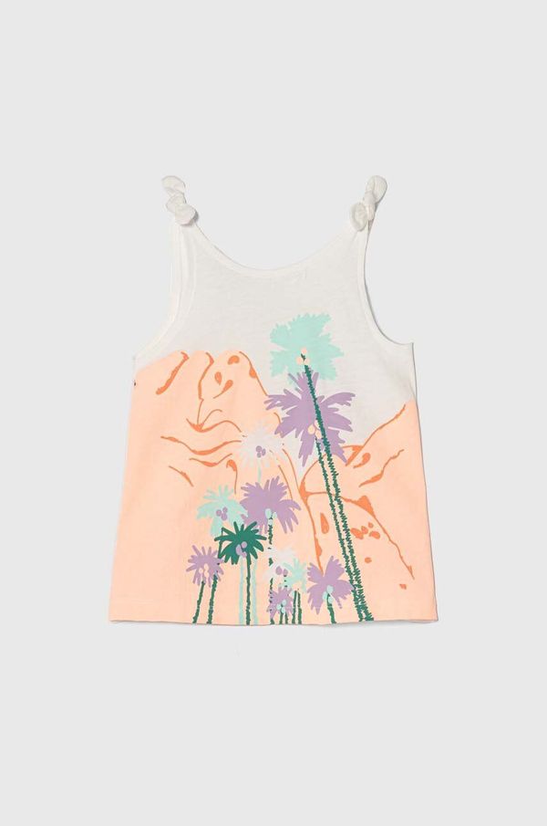 Zippy Otroški bombažen top zippy bela barva