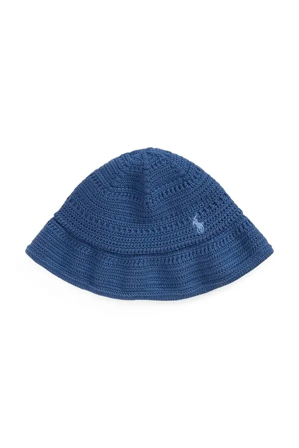 Polo Ralph Lauren Otroški bombažni klobuk Polo Ralph Lauren