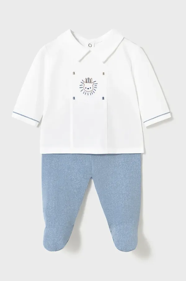 Mayoral Newborn Otroški bombažni komplet Mayoral Newborn 1558