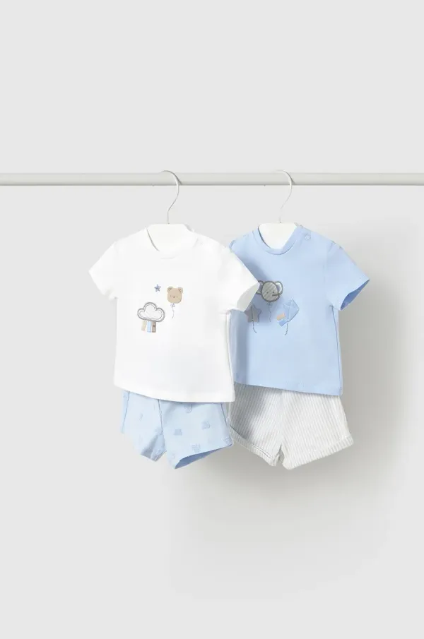 Mayoral Newborn Otroški bombažni komplet Mayoral Newborn 1609