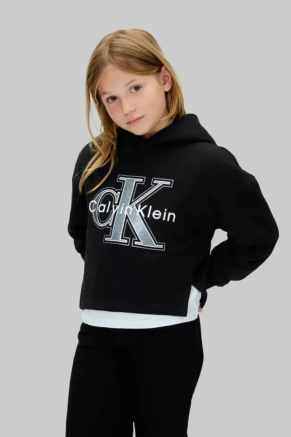 Calvin Klein Jeans Otroški bombažni pulover Calvin Klein Jeans