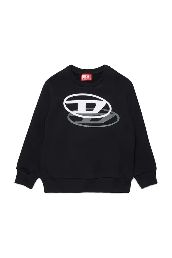 Diesel Otroški bombažni pulover Diesel SVALE OVER SWEAT-SHIRT