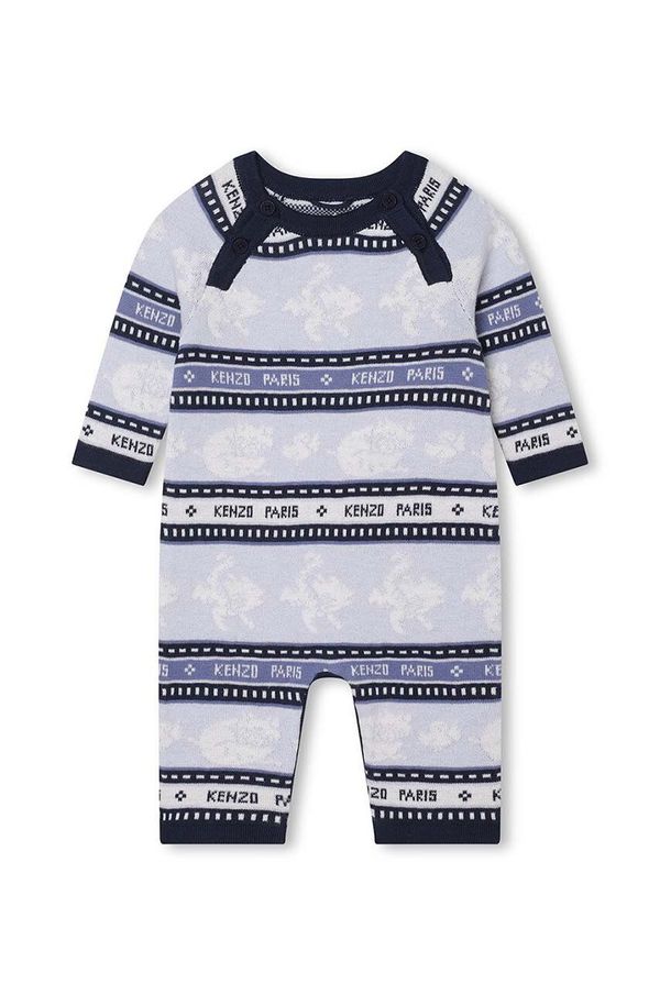 Kenzo kids Otroški bombažni romper Kenzo Kids