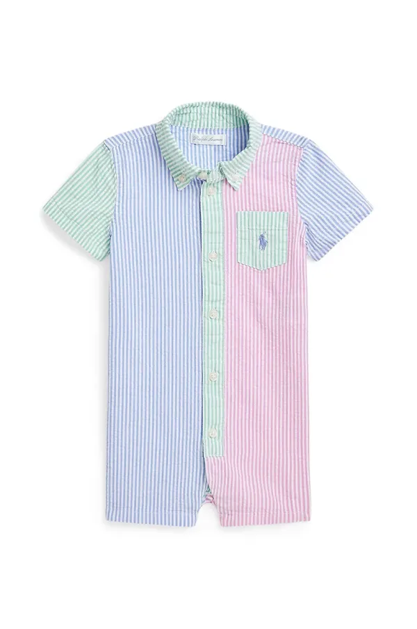 Polo Ralph Lauren Otroški bombažni romper Polo Ralph Lauren 320966233001