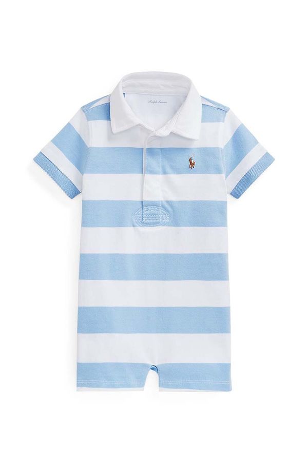 Polo Ralph Lauren Otroški bombažni romper Polo Ralph Lauren