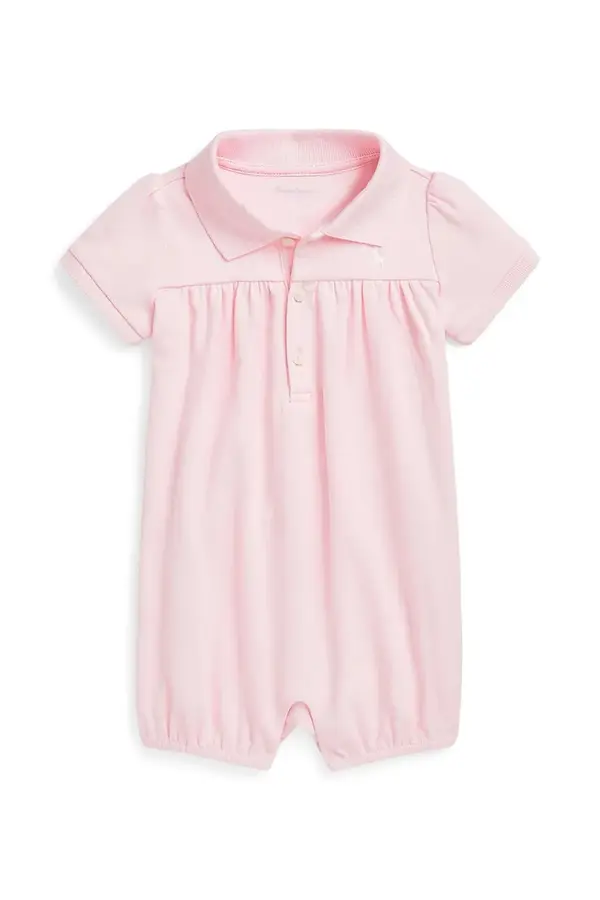 Polo Ralph Lauren Otroški bombažni romper Polo Ralph Lauren