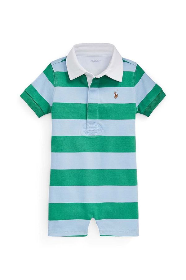 Polo Ralph Lauren Otroški bombažni romper Polo Ralph Lauren