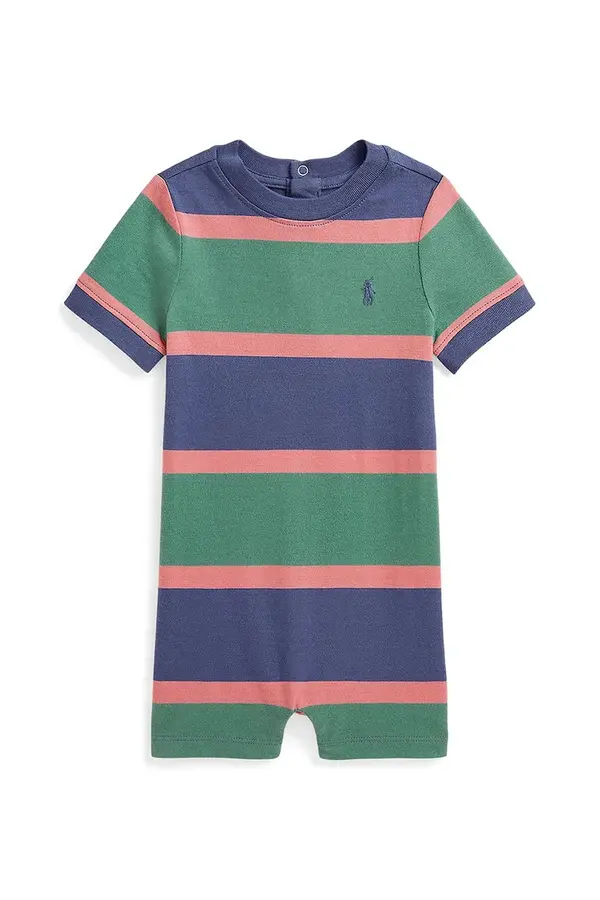 Polo Ralph Lauren Otroški bombažni romper Polo Ralph Lauren