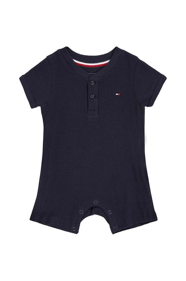 Tommy Hilfiger Otroški bombažni romper Tommy Hilfiger