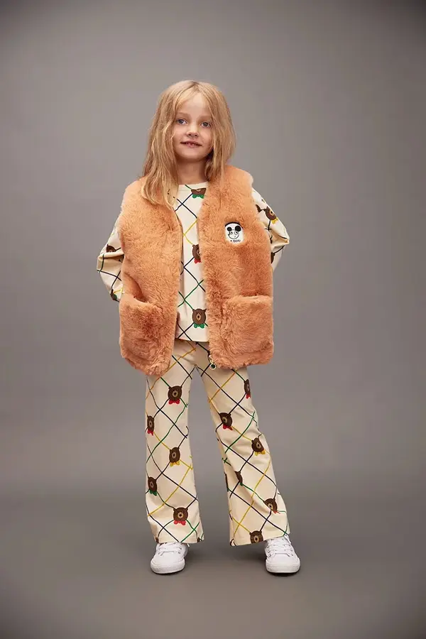 Mini Rodini Otroški brezrokavnik Mini Rodini Ritzratz