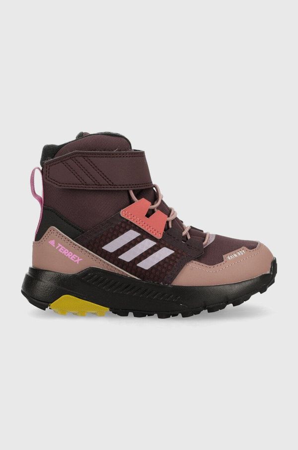 adidas TERREX Otroški čevlji adidas Performance Trailmaker bordo barva