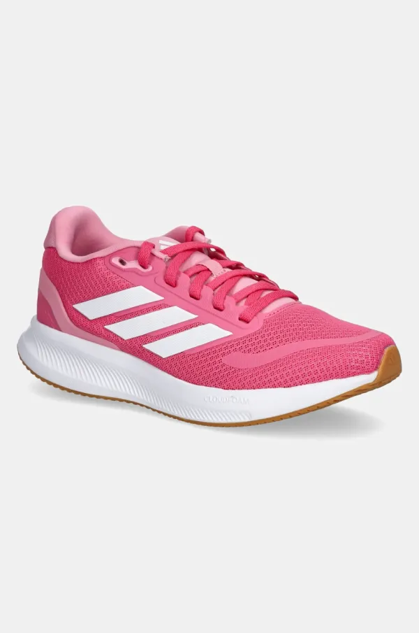 adidas Otroški čevlji adidas RUNFALCON 5 roza barva, JP5143