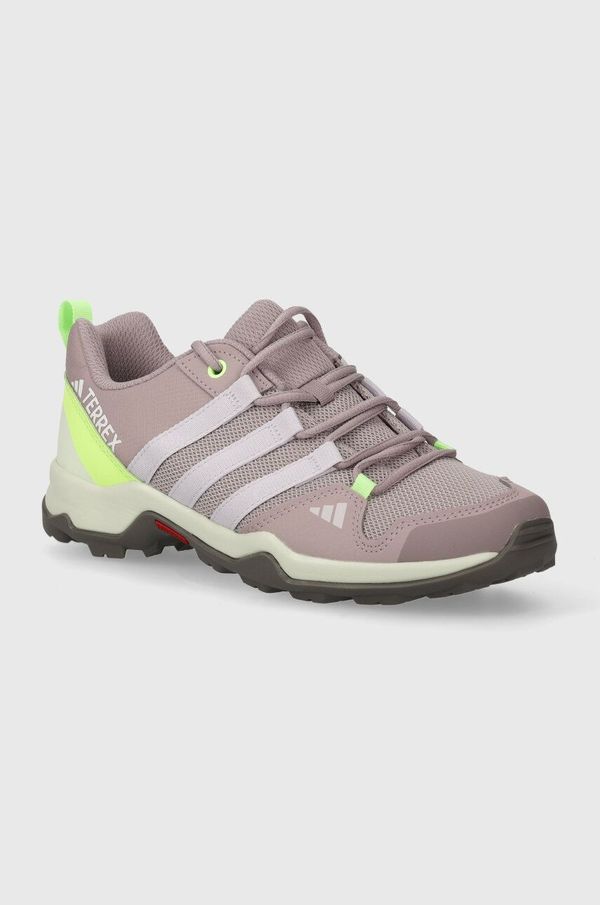 adidas TERREX Otroški čevlji adidas TERREX TERREX AX2R K vijolična barva