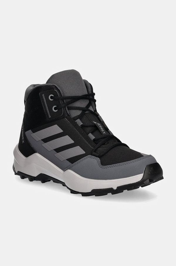 adidas TERREX Otroški čevlji adidas TERREX TERREX AX4R MID črna barva, IF6520