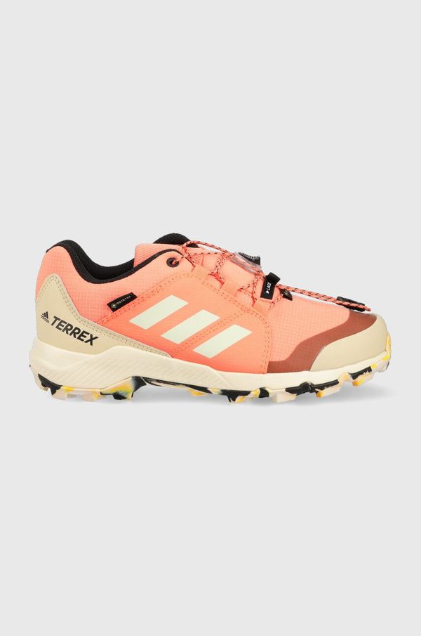 adidas TERREX Otroški čevlji adidas TERREX TERREX GTX K oranžna barva