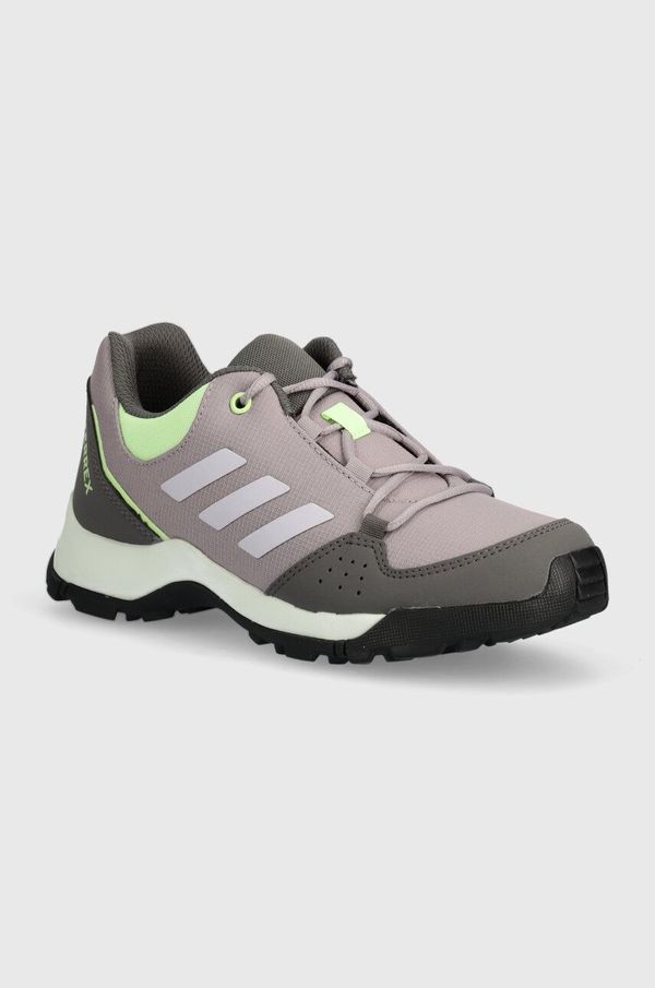 adidas TERREX Otroški čevlji adidas TERREX TERREX HYPERHIKER LOW K vijolična barva