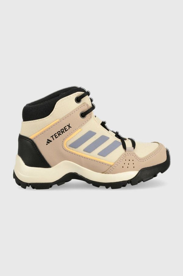 adidas TERREX Otroški čevlji adidas TERREX TERREX HYPERHIKER M bež barva