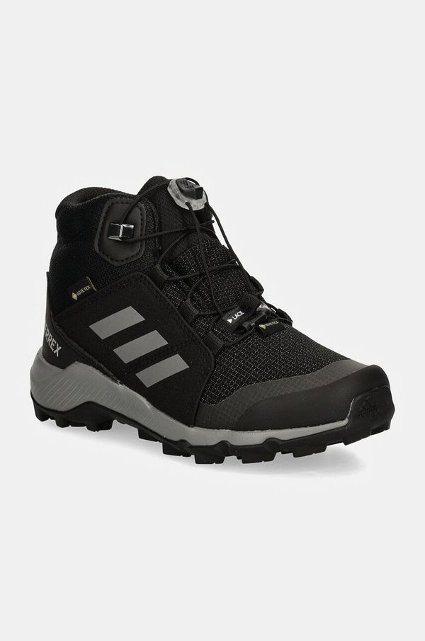 adidas TERREX Otroški čevlji adidas TERREX TERREX MID GTX črna barva, IF7522