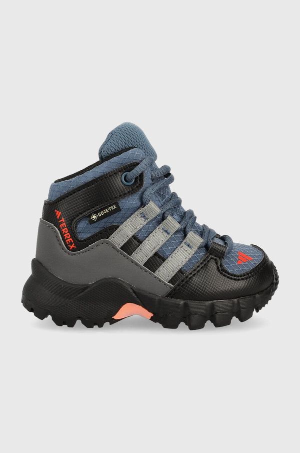 adidas TERREX Otroški čevlji adidas TERREX TERREX MID GTX I siva barva