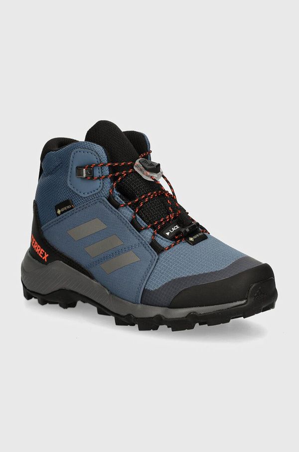 adidas TERREX Otroški čevlji adidas TERREX TERREX MID GTX mornarsko modra barva, IF5704