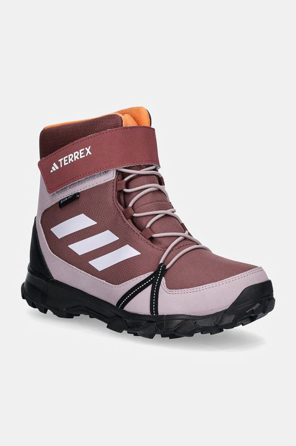 adidas TERREX Otroški čevlji adidas TERREX TERREX SNOW CF R.RDY roza barva, ID0936