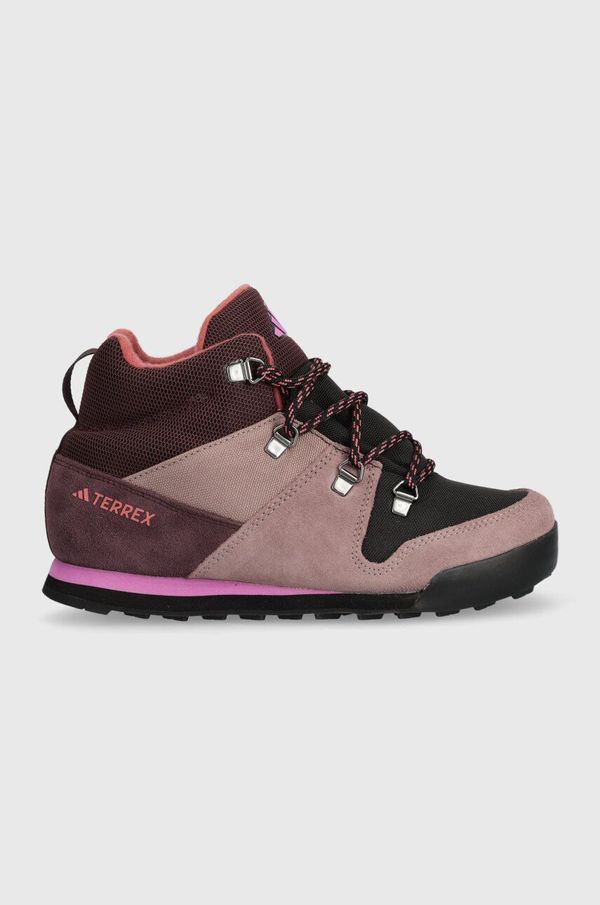 adidas TERREX Otroški čevlji adidas TERREX TERREX SNOWPITCH K roza barva
