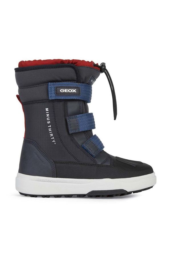 Geox Otroški čevlji Geox Bunshee Pg Abx mornarsko modra barva