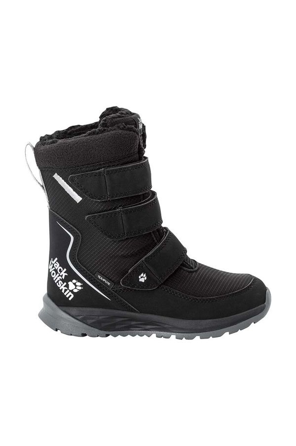 Jack Wolfskin Otroški čevlji Jack Wolfskin POLAR BOOT TEXAPORE HIGH VC črna barva