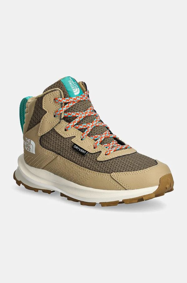 The North Face Otroški čevlji The North Face FASTPACK HIKER MID WP bež barva, NF0A7W5VV7O1