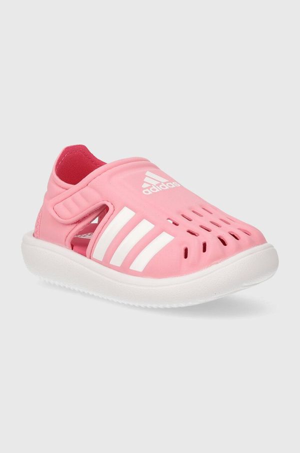adidas Otroški čevlji za vodo adidas WATER SANDAL I roza barva