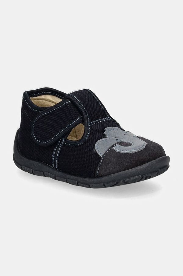 Froddo Otroški copati Froddo CLASSIC SLIPPERS mornarsko modra barva, G1700396