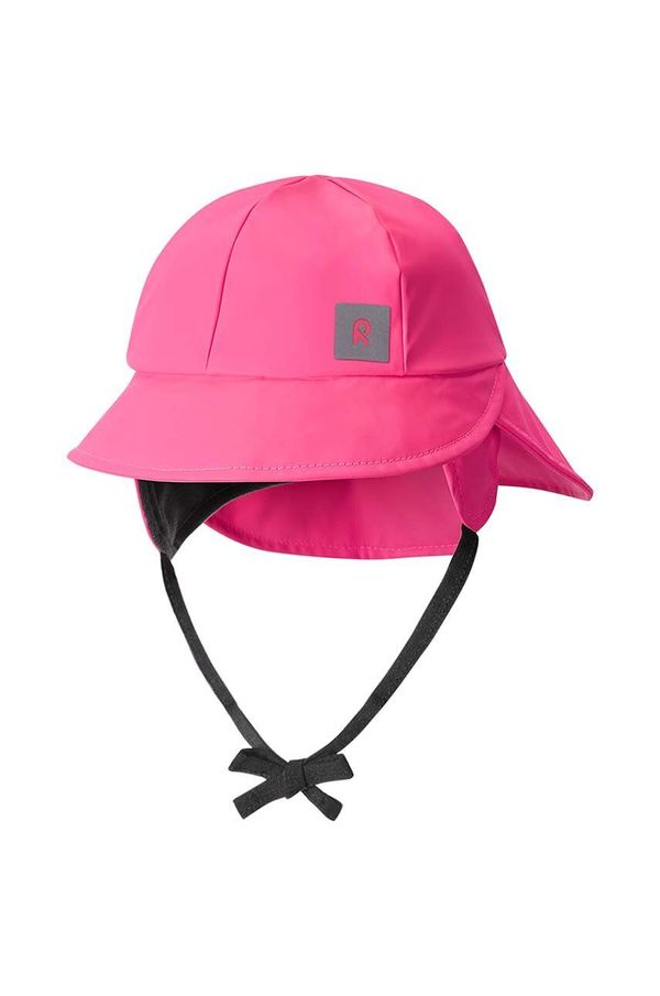 Reima Otroški dežni klobuk Reima roza barva