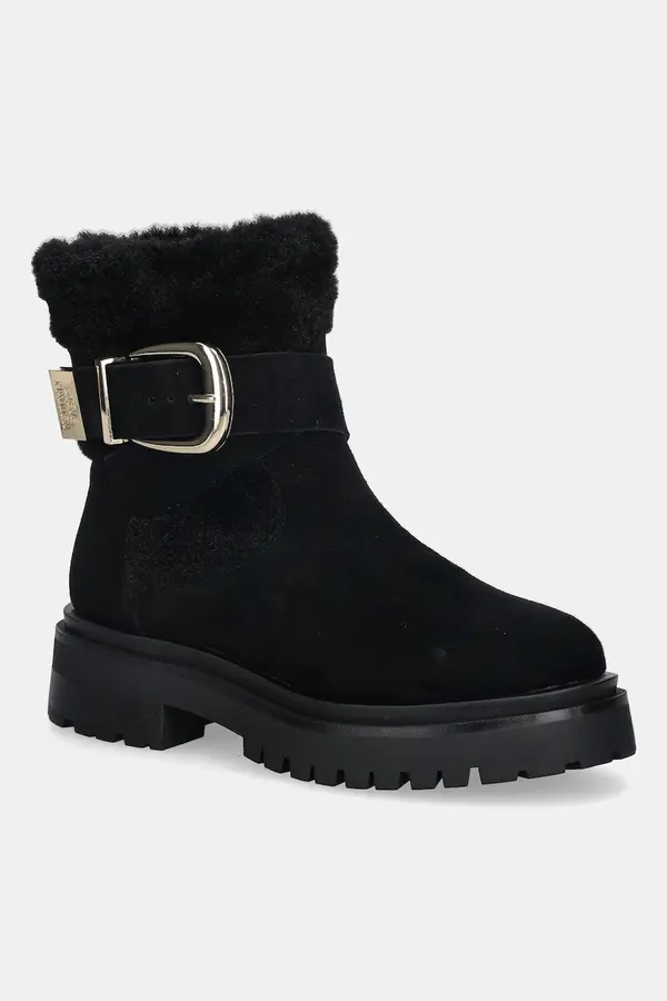 Steve Madden Otroški gležnarji iz semiša Steve Madden Lodge