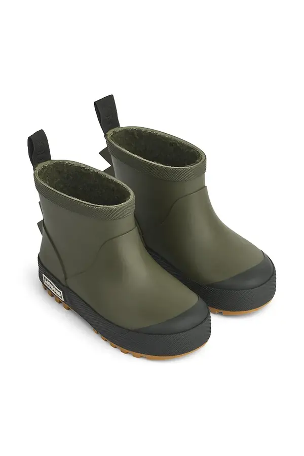Liewood Otroški gumijasti škornji Liewood Jesse Dino Thermo Rainboot