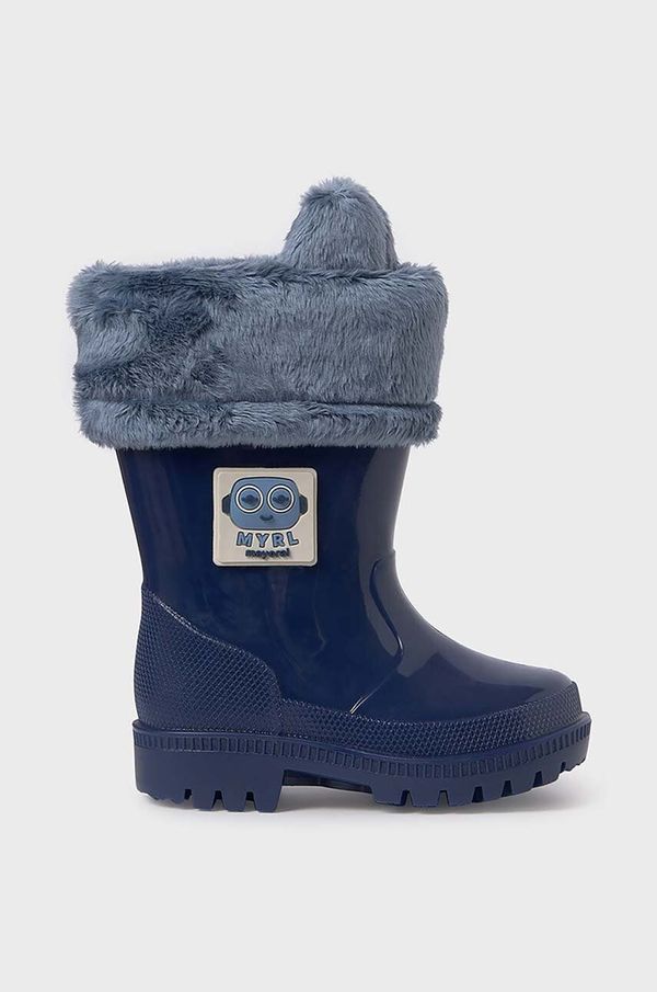 Mayoral Otroški gumijasti škornji Mayoral mornarsko modra barva, 42532