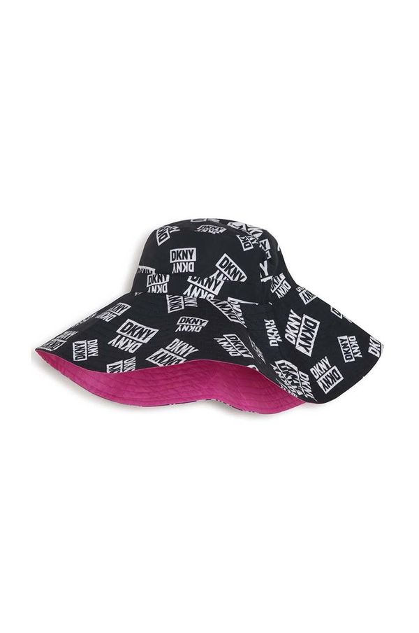 DKNY Otroški klobuk Dkny roza barva