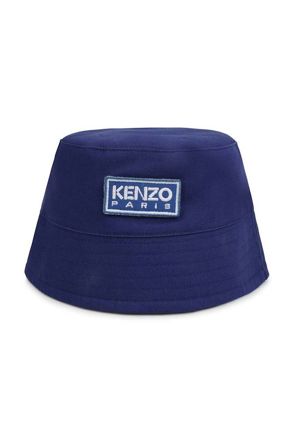 Kenzo kids Otroški klobuk Kenzo Kids mornarsko modra barva