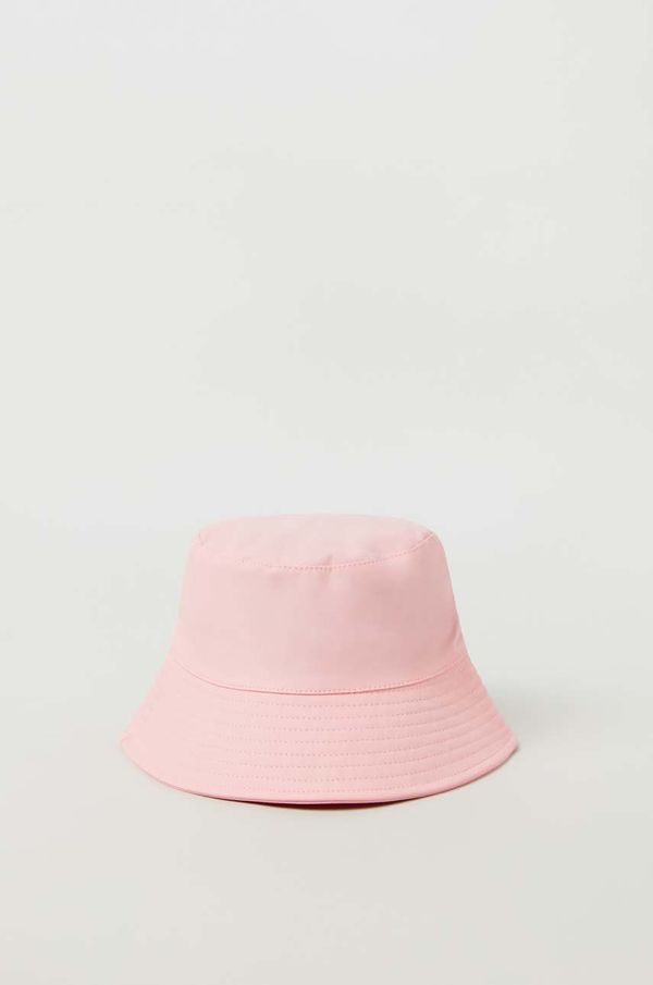 OVS Otroški klobuk OVS roza barva