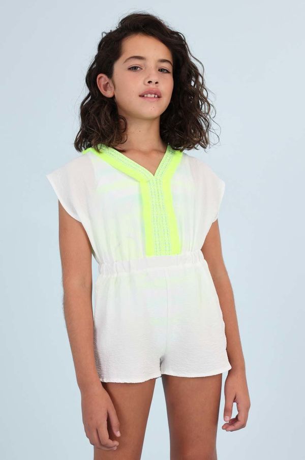 Mayoral Otroški kombinezon Mayoral bela barva