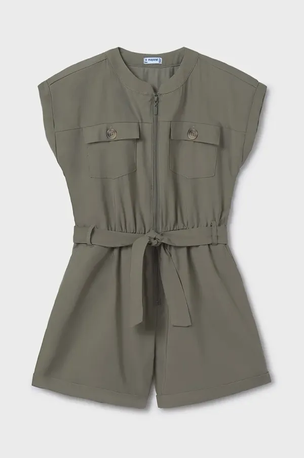 Mayoral Otroški kombinezon Mayoral zelena barva, 6866