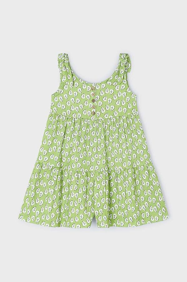 Mayoral Otroški kombinezon Mayoral zelena barva