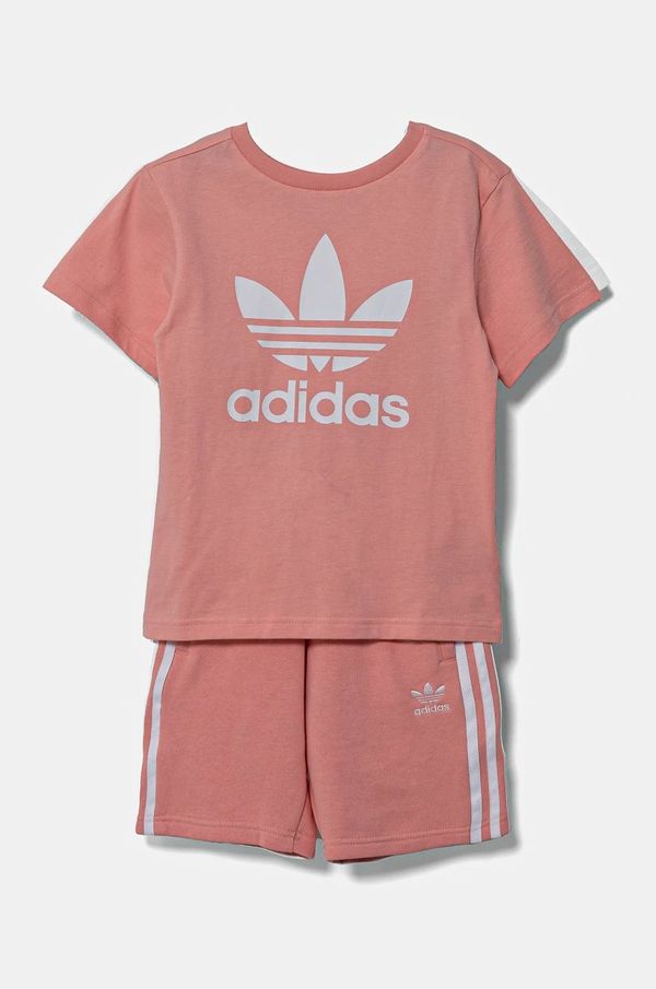 adidas Originals Otroški komplet adidas Originals roza barva, JC9158