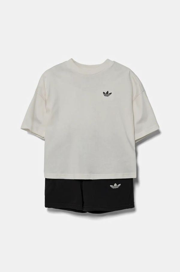 adidas Originals Otroški komplet adidas Originals x Disney bela barva, JD3105