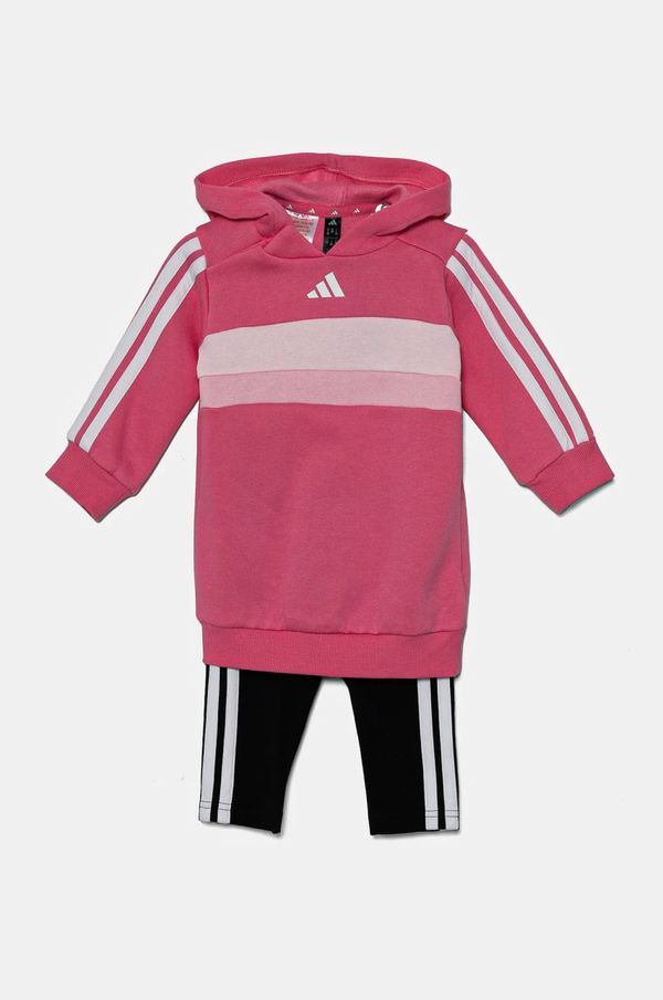 adidas Otroški komplet adidas roza barva, JC7501