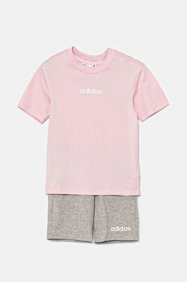 adidas Otroški komplet adidas vijolična barva, JE3975