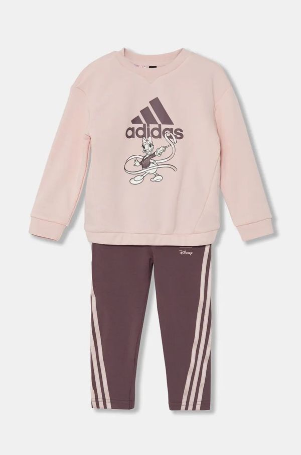 adidas Otroški komplet adidas x Disney roza barva, JG1256